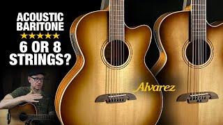 Are 6 or 8 Strings Better on a Baritone?? Alvarez Baritone Showcase