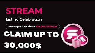 Claim Streamflow Airdrop | Crypto Airdrop Earn Up to 30,000$ NOW!!