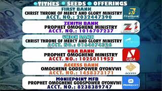 TMG LIVE FRIDAY SERVICE OF HEALING, DELIVERANCE AND PROPHECY!!!  (3RD JAN  2025)