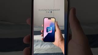 Top 3 new features in iOS 18.3!  #iphone #ios18 #features