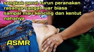 pijat perut wanita turun peranakan