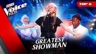 The GREATEST SHOWMAN performances in The Voice Kids!  | Top 6