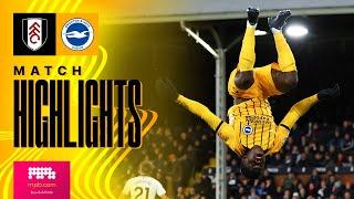 HIGHLIGHTS | Fulham v Brighton | Premier League