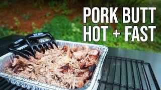 Hot and Fast Pulled Pork | Hot and Fast vs Low and Slow! | Holy Smokes BBQ
