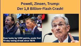 Powell, Zinsen, Trump: Der 1,8 Billion-Flash Crash! Videoausblick