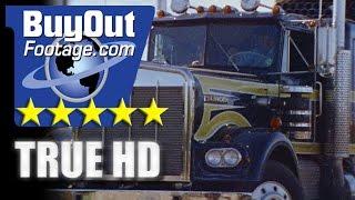 HD Historic Stock Footage 1970s BIG RIG TRUCKERS