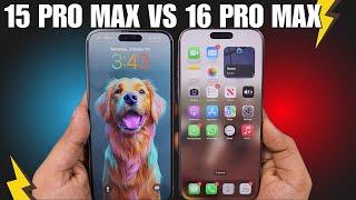 iPhone 15 Pro Max vs iPhone 16 Pro Max  Worth the Upgrade?