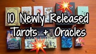 10 Exciting Newly Released Tarot & Oracle Decks  Haul #4️⃣6️⃣