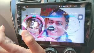 How to change theme wallpaper in megasonic car infotainment system