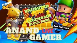 Eu Server Stumble Guys Live Unlimited Legendary Block Dash #stumbleguyslive #stumbleguys