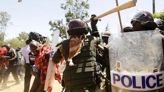 TOTAL CHAOS! A POLICE LOSES HIS HAND AS MASAAI MORANS CLASH WITH POLICE IN NAROK,SUSWA!