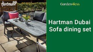 Hartman Dubai 3 seat causal dining sofa set - A Closer Look At