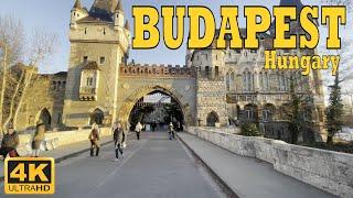 Budapest  Hungary Vajdahunyad Vár Séta a ligetben | Walking Tours