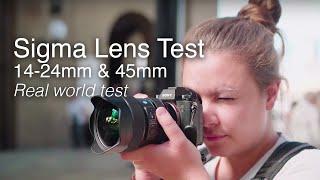 Sigma's New Lenses | Field Test - 14-24mm f/2.8 Art and 45mm f/2.8 Contemporary