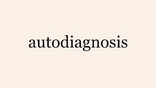 autodiagnosis