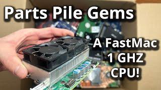 Parts Pile Gems - A FastMac 1 GHz G4 CPU!