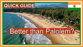 Patnem Beach South Goa - A more secluded version of Palolem Beach