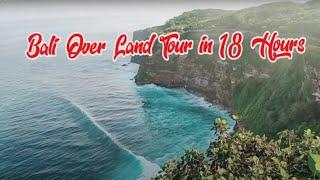 Bali Over Land Tour in 18 Hours