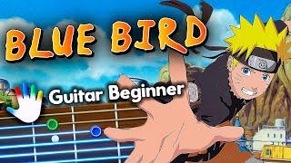 Blue Bird Guitar Lessons for Beginner Naruto Tutorial | How To Play Chords