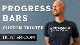 Progress Bars in CustomTkinter - Tkinter CustomTkinter 6