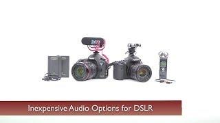 Entry-Level Audio Options for DSLR