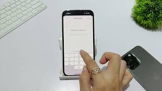 How to set screen lock password in iphone 15 pro max,15 plus | iphone 15 me passcode kaise set kare