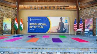 10th International Yoga Day hosted by Consulate General of India, Atlanta