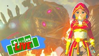 Breath of the Wild but You're ZELDA - Not LINK! LIVE!!