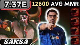 7.37e - Saksa CENTAUR WARRUNNER Soft Support Gameplay 27 ASSISTS - Dota 2 Full Match Gameplay