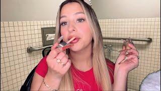 ASMR Hot cheeto Girl does your makeup & gives you dating advice