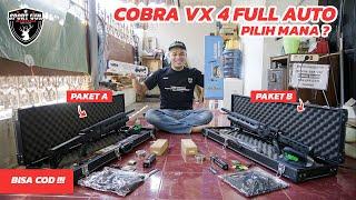 PROMO LEBARAN SENAPAN ANGIN SULTAN PCP COBRA VX4 FULL AUTO TERBARU 2023 ! BANYAK BONUS GRATIS NYA !!