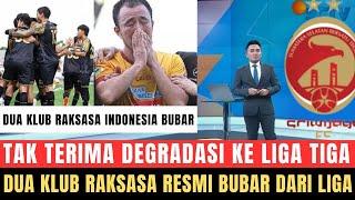  MENGEJUTKAN, DEGRADASI LIGA TIGA!! Sriwijaya dan Persipura Dinon-aktifkan dan Bubar, Ada Apa Ini?