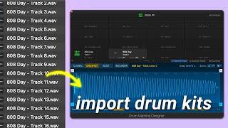 Logic Pro X • Import Drum Kits EASILY
