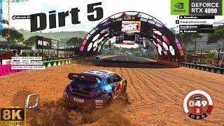 Revisting Dirt 5 With the Geforce RTX 4090 8K 60FPS|Ultra Settings|VIVID HD