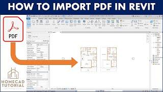 How to Import PDF In Revit