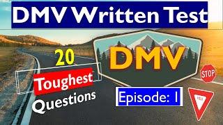 California DMV Written Test 2024 - 20 Toughest Questions Unveiled!