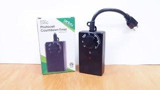 BN-LINK Outdoor Countdown Timer 2 Outlets with Photocell Light Sensor BND-60 U57