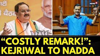 Delhi Polls | Arvind Kejriwal Hits Back at BJP; Slams JP Nadda’s Remark | Delhi Elections 2025