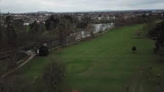Pittville Park Cheltenham drone footage