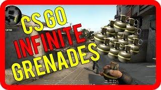 CS GO infinite unlimited grenades command - CS GO unendlich Granaten [english/german]