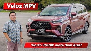2023 Toyota Veloz Malaysian review - RM95k, worth it over Alza?