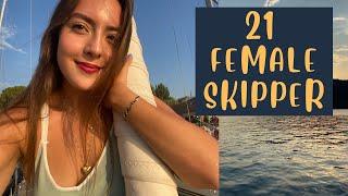 I'm a 21 year old female captain: IYT International Bareboat Skipper License