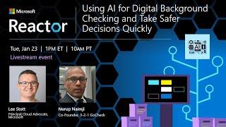 Using AI for Digital Background Checking and Take Safer Decisions Quickly