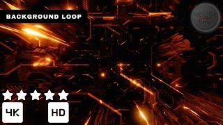 Beautiful Black Golden Luxury Animation Loop In 4k - Luxurious Home TV Ambiance