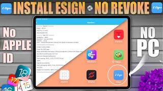 Install IPA on iPhone: No PC, No Revoke - eSign iOS Solution