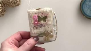 Micro Mini Junk Journal - Shabby Layers - Liz The Paper Project