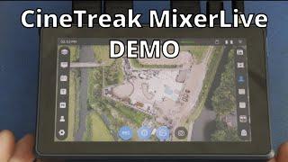 CineTreak Mixer Live demonstration