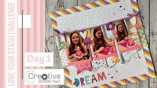 Day 1 Love Your Stash | Pocket Scrapbooking Cards | Process Video