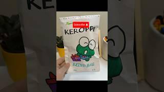 Keroppi blind bag! POP IT!  paperasmr #keroppi #asmrunboxing #popit #satisfying