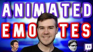 How To Set Up ANIMATED Twitch Emotes (For Beginners)
